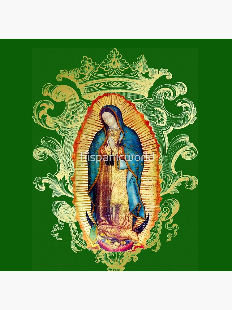 Our Lady of Guadalupe Mexican Virgin Mary Mexico Angels Tilma 20-107  Backpack for Sale by hispanicworld