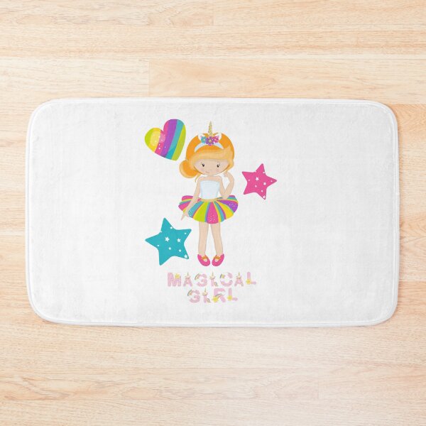 Item preview, Chica Mágica Red Head Rainbow Tutu designed and sold by kirakirakawaii.