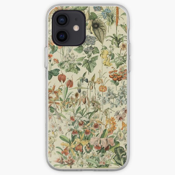 vintage french fleurs poster iPhone Soft Case