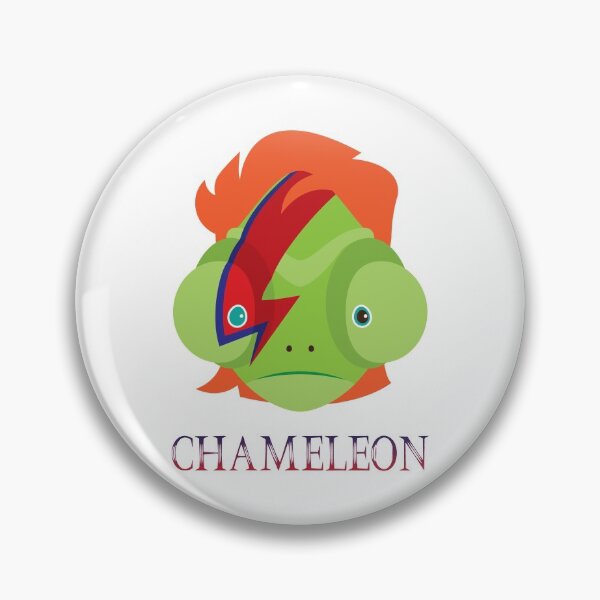 Item preview, Chamaleon as David Bowie designed and sold by babyrockstar.