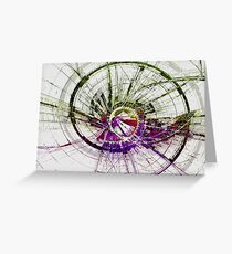 "Electron Beam Dark Matter 2"© Greeting Card
