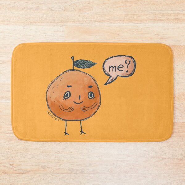 Item preview, Me? Orange Cutie - LocalUglyGirl designed and sold by localuglygirl.