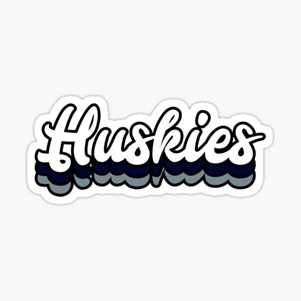 Huskies - University of Connecticut Sticker