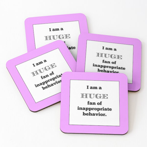 Item preview, INAPPROPRIATE BEHAVIOR LOVER designed and sold by CCCREW.