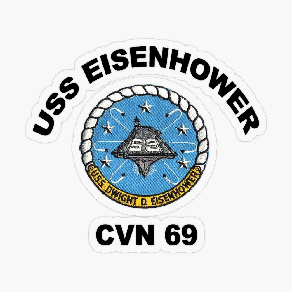 USS Dwight D. Eisenhower (CVN-69) Crest | Pin