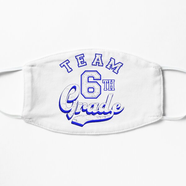 Team 6th Grade Blue Mask