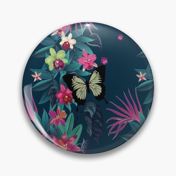 Aperçu de l'œuvre Forêt tropicale Hula Sapphire créée et vendue par Chartrose.