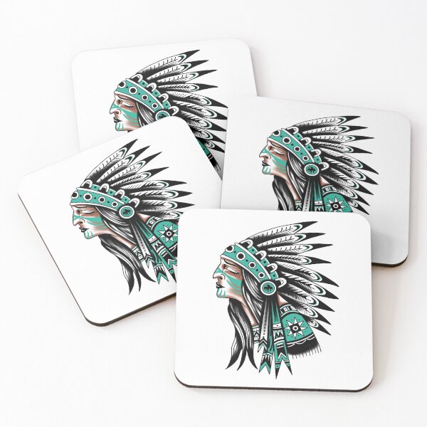 Item preview, Native American traditional tattoo flash designed and sold by SuburbanStoic.