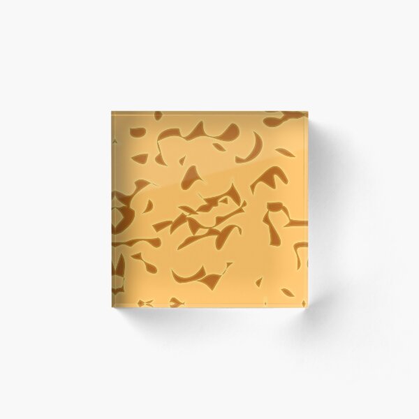 Abstract Rock Design Acrylic Block