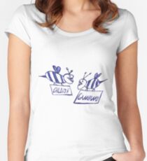 Community Gambino (white) Women's Fitted Scoop T-Shirt