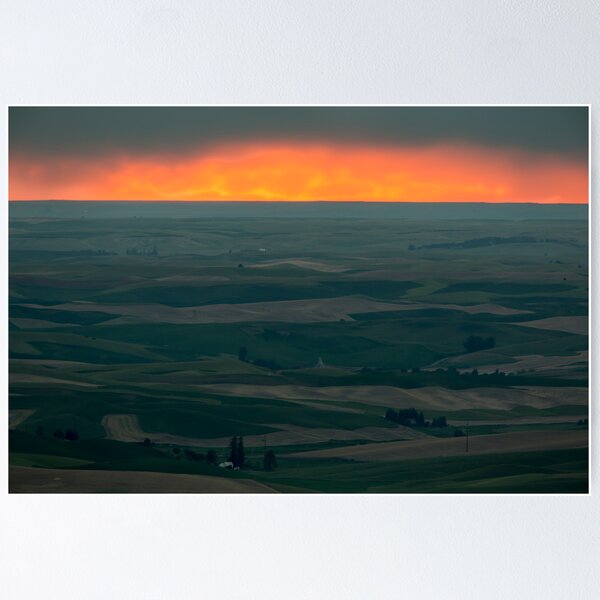 Item preview, Sunset Over the Palouse designed and sold by Jim Stiles.
