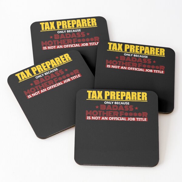 Item preview, Tax Preparer Official Title designed and sold by TopDawgDesigns.