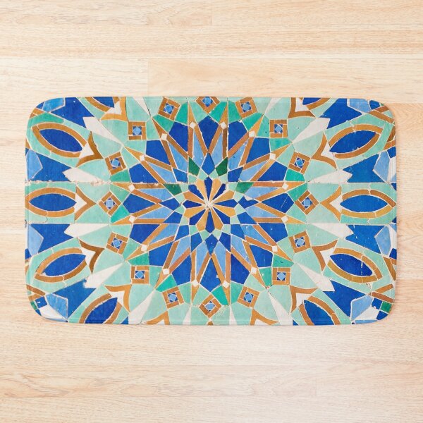 Item preview, Moroccan Tile - Zellige VI - Traditional Dark Round designed and sold by TRVLR Designs.