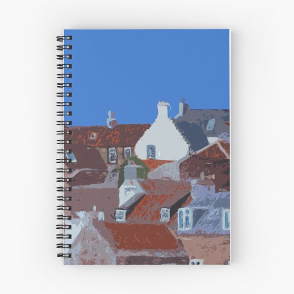 Item preview, Rooftops of Crail designed and sold by Jan Palmer.
