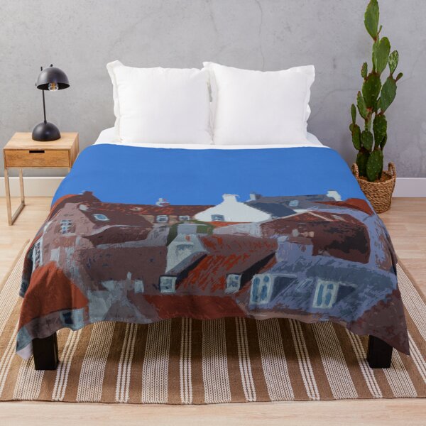 Item preview, Rooftops of Crail designed and sold by Jan Palmer.