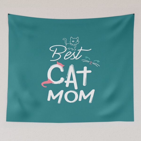 Item preview, Best cat mom T-shirt, cute cat shirt- cat lover -fanny shirt cat-best gift for mom- retro cat- birthday gift for mom designed and sold by MR20.