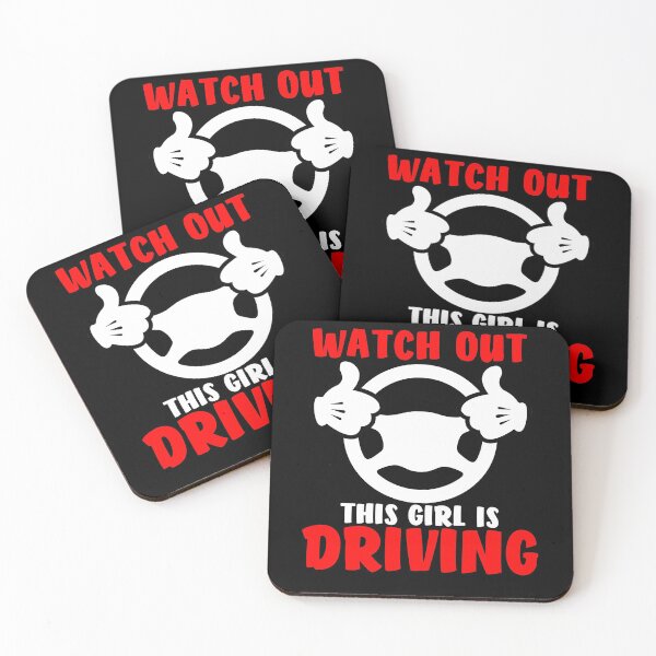 Item preview, Watch Out This Girl Is Driving designed and sold by TopDawgDesigns.