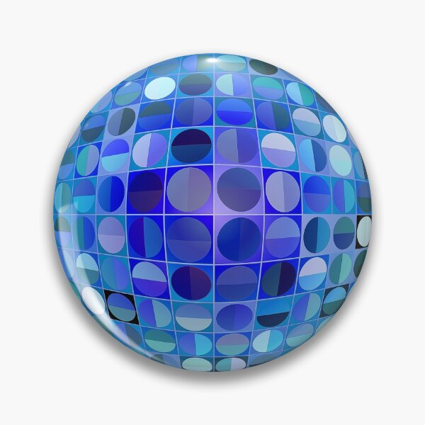 Item preview, Optical Illusion Sphere - Blue designed and sold by BonniePhantasm.