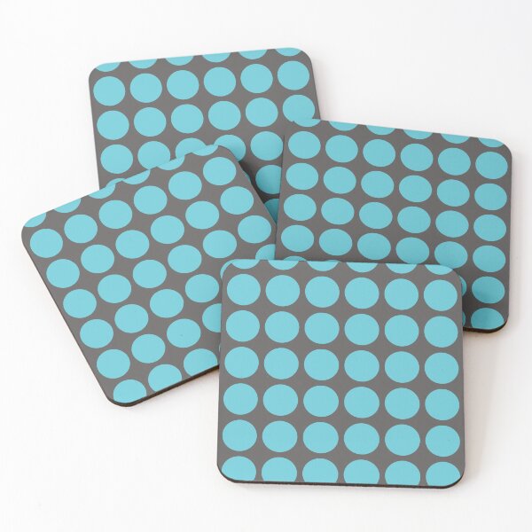 Item preview, Blue Dots Circles on Grey Background designed and sold by RichieH.
