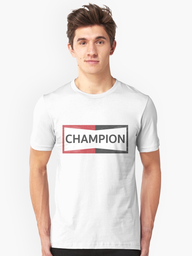 champion slim fit t shirt