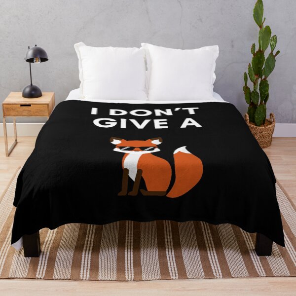 Item preview, Funny Fox Design I don’t give a fox designed and sold by NotoriousGalaxy.