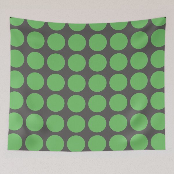 Item preview, Green Dots Circles on Grey Background designed and sold by RichieH.