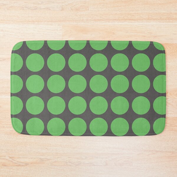Item preview, Green Dots Circles on Grey Background designed and sold by RichieH.