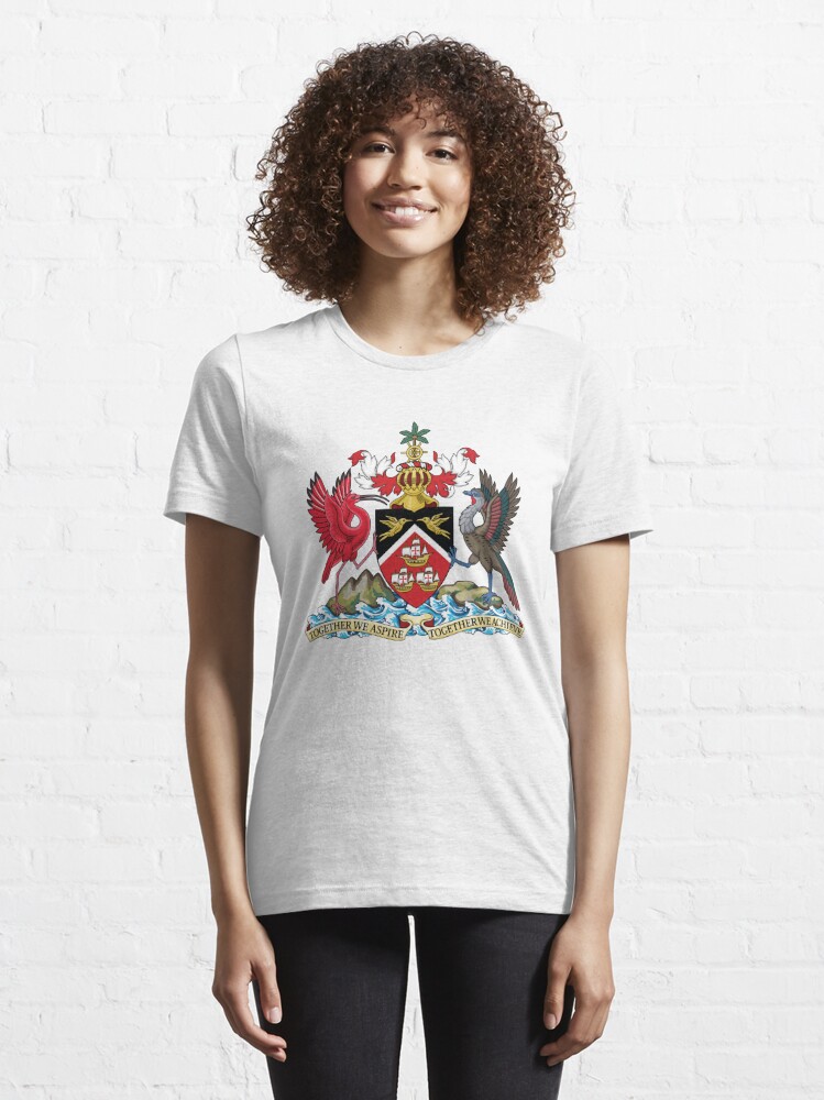 "Trinidad and Tobago Coat of Arms" Tshirt for Sale by identiti Redbubble coat of arms t