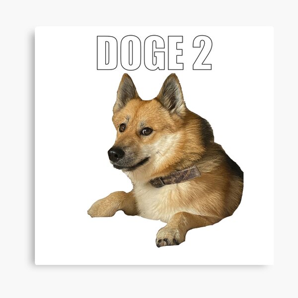 Doge Canvas Prints Redbubble - doge gun roblox