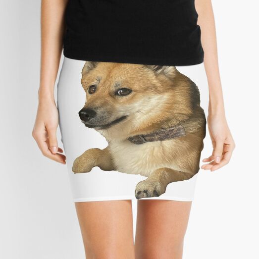 Doge Mini Skirts Redbubble - pictures of roblox doge american hat