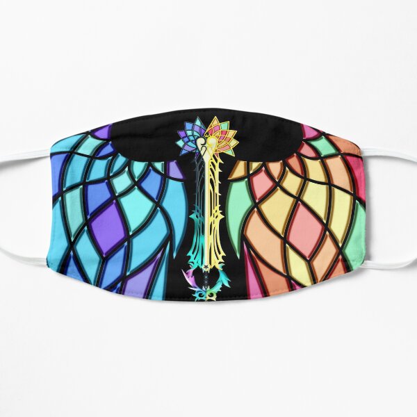 Nightmare's end / Mirage split glass wings Flat Mask