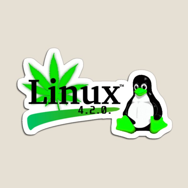 Item preview, Linux 420 Tux designed and sold by Zyro599.