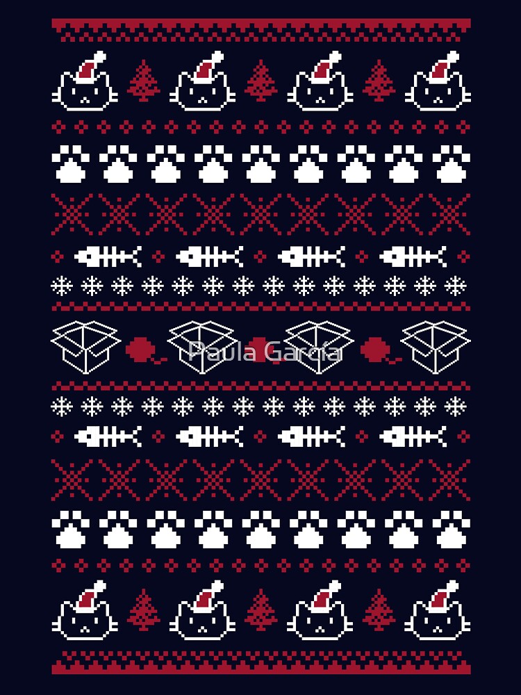 Thumbnail 7 von 7, Essential T-Shirt, Purrfect Weihnachten designt und verkauft von paula-garcia.