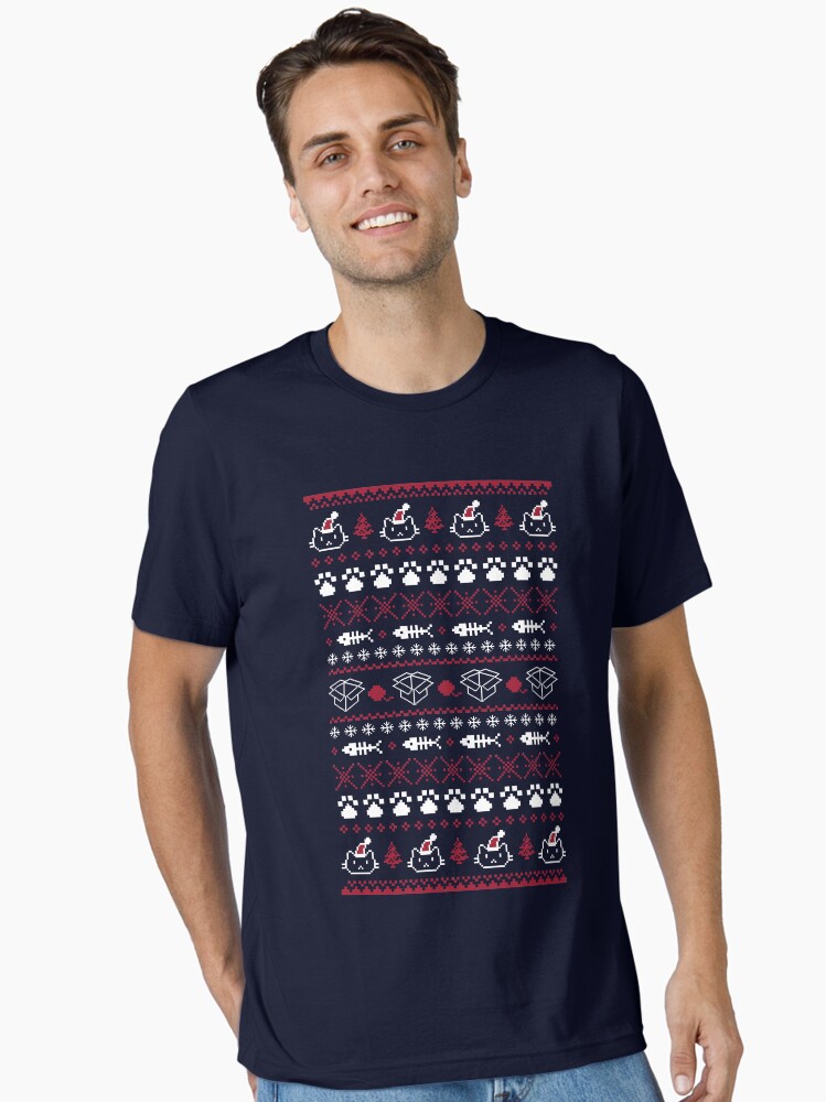 Thumbnail 1 von 7, Essential T-Shirt, Purrfect Weihnachten designt und verkauft von paula-garcia.