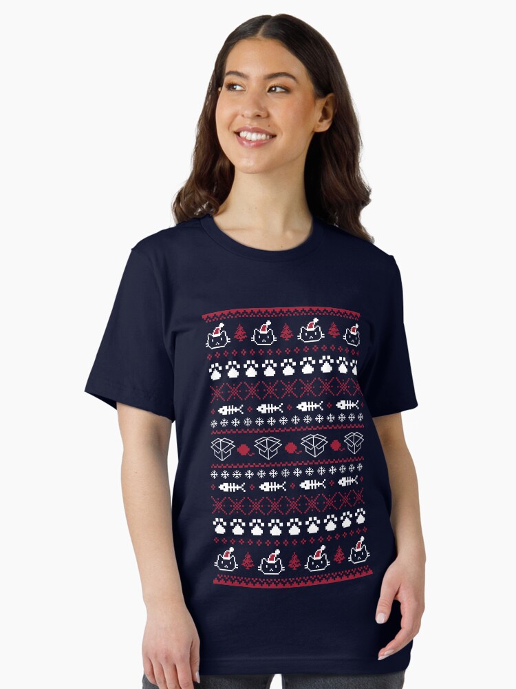 Thumbnail 2 von 7, Essential T-Shirt, Purrfect Weihnachten designt und verkauft von paula-garcia.