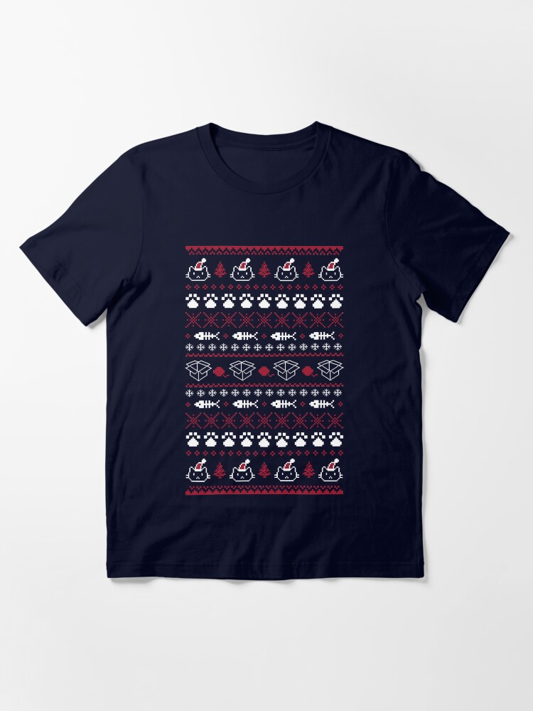Thumbnail 3 von 7, Essential T-Shirt, Purrfect Weihnachten designt und verkauft von paula-garcia.