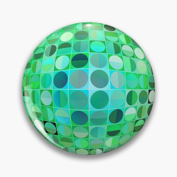 Item preview, Optical Illusion Sphere - Green designed and sold by BonniePhantasm.