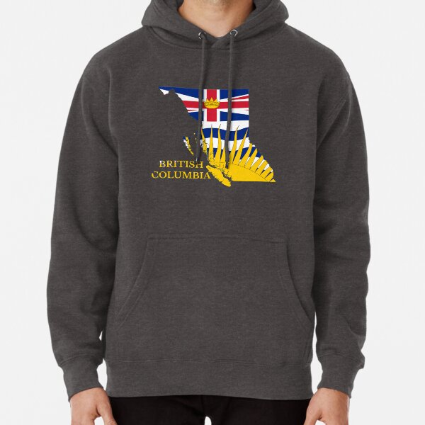 British Columbia Flag Sweatshirts & Hoodies for Sale