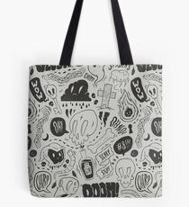 Gloom & Doom pattern Tote Bag