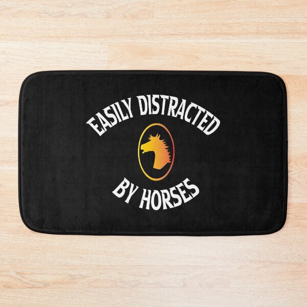 Item preview, Easily distracted by horses,Horse Lover Gift ,Horse Shirt, Horse Vaulting Riding,, Classic T-Shirt   designed and sold by delkh07.