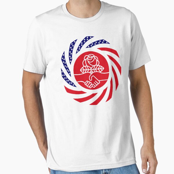 Item preview, Democratic Socialist Murican Patriot Flag Series designed and sold by Carbon-Fibre Media.