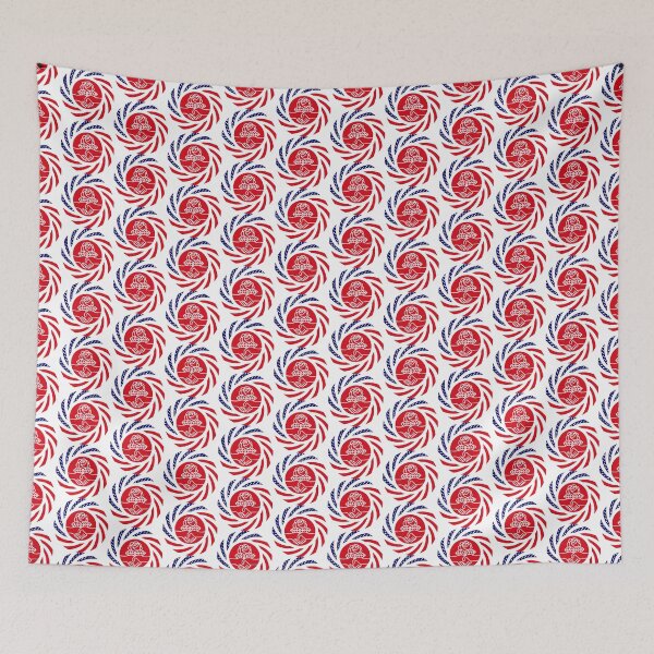 Item preview, Democratic Socialist Murican Patriot Flag Series designed and sold by Carbon-Fibre Media.