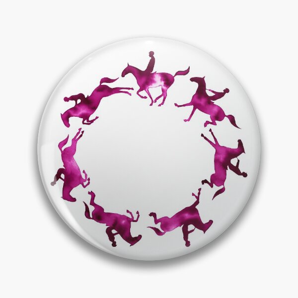 Item preview, Showjumping Horse Sequence (Magenta) designed and sold by illucalliart.