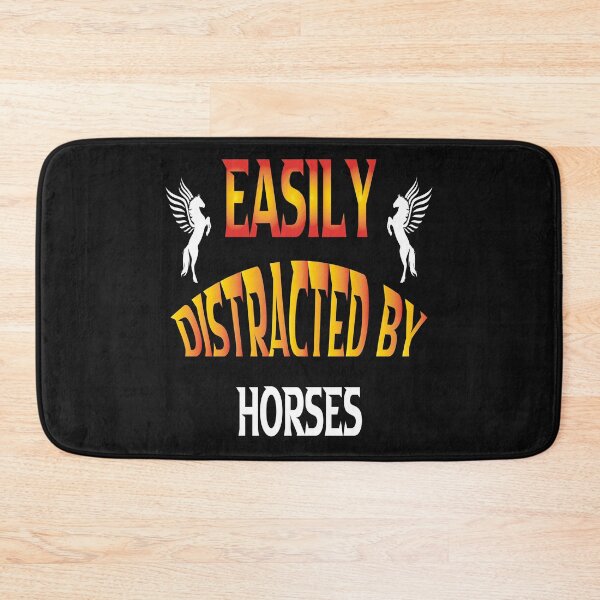 Item preview, Easily distracted by horses,Horse Lover Gift ,Horse Shirt, Horse Vaulting Riding,, Classic T-Shirt   designed and sold by delkh07.