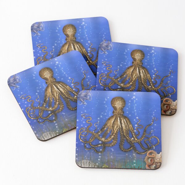 Item preview, Octopus' Lair - colorful designed and sold by BonniePhantasm.