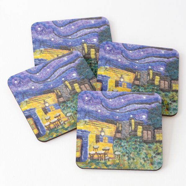 Item preview, Starry Night Cafe Terrace designed and sold by Woofhound.