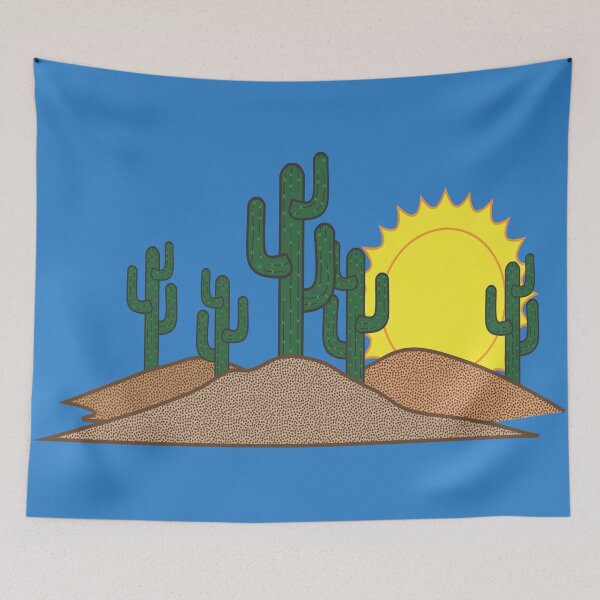 Item preview, Desert Cactus In The Sun designed and sold by dhajr.