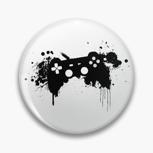 Item preview, Playstation controller splatter graphic designed and sold by ODD205.