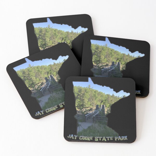 Item preview, Minnesota State Outline (Jay Cooke State Park) designed and sold by gorff.