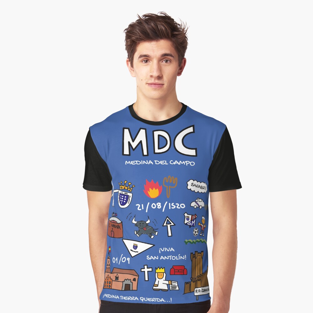 Diseño Medina del Campo (Valladolid) Camiseta gráfica